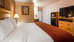 Postel nebo postele na pokoji v ubytování BEST WESTERN PLUS Hartford Lodge