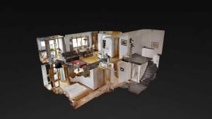 uma representação de uma casa em Prüveda A0.1 em Silvaplana mais 30 fotografias