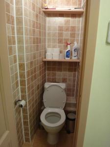 Un baño de Cosy apartment Visaginas