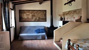Postel nebo postele na pokoji v ubytování Agriturismo La Grotta Di Montecchino