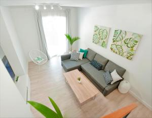 A seating area at Loft Duplex Malaga