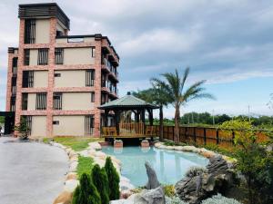 Bazén v ubytování Taroko Inn nebo v jeho okolí