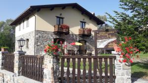 Budova, kde se bed and breakfast nachází