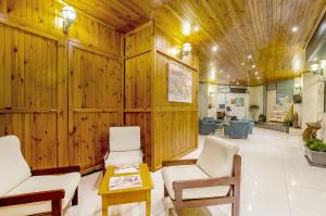 Posezení v ubytování Alborada Apart Hotel