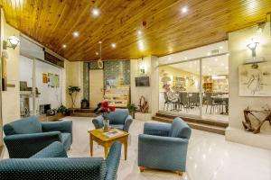 Posezení v ubytování Alborada Apart Hotel