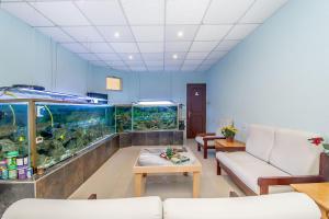Posezení v ubytování Alborada Apart Hotel