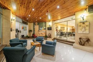 Posezení v ubytování Alborada Apart Hotel