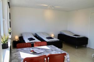 Posezení v ubytování Nordic Inn Thorshavn
