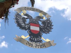 Certifikát, hodnocení, plakát nebo jiný dokument vystavený v ubytování Landgasthof Adler