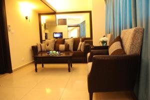 Area soggiorno di Mozart Hotel
