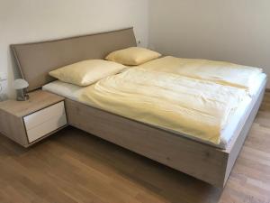 Posteľ alebo postele v izbe v ubytovaní Ferienhaus Franz Eisl Radau 39