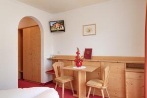 TV a/nebo společenská místnost v ubytování Hotel Theiner