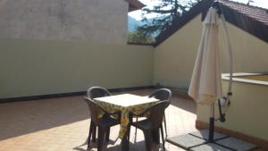 Patio alebo iná vonkajšia časť ubytovania B&B I Lazzarini