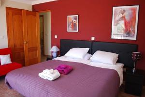 Posteľ alebo postele v izbe v ubytovaní Bed & Breakfast Finca de los Sueños + 20 fotografií