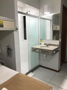 Ванная комната в EXPRESSO R1 HOTEL