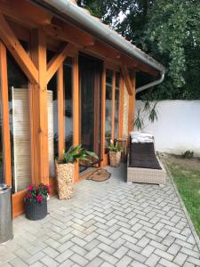 Vonkajšia záhrada v ubytovaní Fonfa Liget