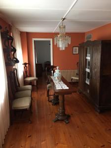 Ruang duduk di Vivienda vacacional casa pereira luarca