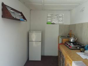 Kuchyň nebo kuchyňský kout v ubytování Sunny House Paje II
