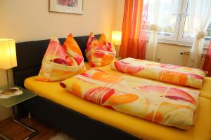 Voodi või voodid majutusasutuse Appartementhaus Elfi toas