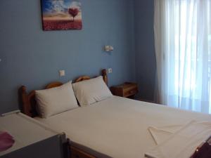 Katil atau katil-katil dalam bilik di Stamatia Rooms