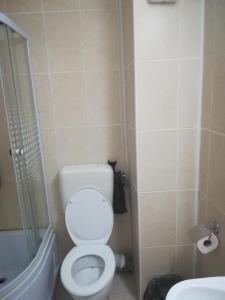 Koupelna v ubytování Casa Dalena