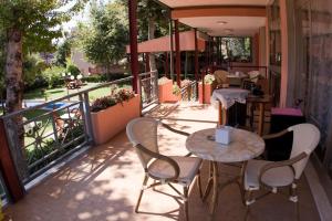 Balkón nebo terasa v ubytování Hotel Gabrini