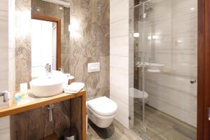 Koupelna v ubytování Hotel Passpartù Home Garni