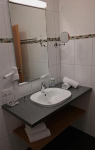 Koupelna v ubytování GS Hotel Mindelheim
