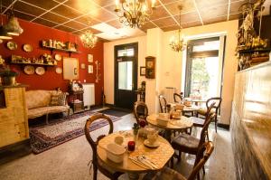 Posezení v ubytování Trubarjev Art Boutique hotel