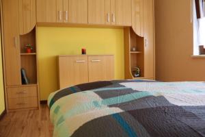 Postel nebo postele na pokoji v ubytování Ferienwohnung Gläser