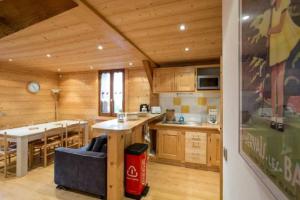 Køkken eller tekøkken på Résidence Mont Joly2 + 4 billeder