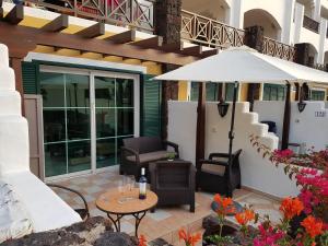 Balkon lub taras w obiekcie Apartamento Rocas del Mar 130