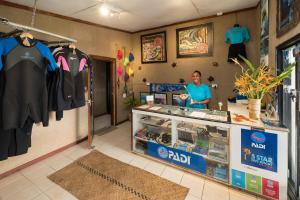 Lobby o reception area sa Paradise Taveuni