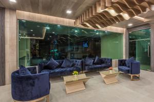 Posezení v ubytování Evergreen Suite Hotel