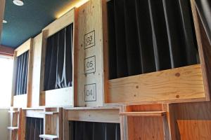 Gallery image of TRAVEL&BOOK HOTEL HULATONCABIN TAKAMATSU in Takamatsu