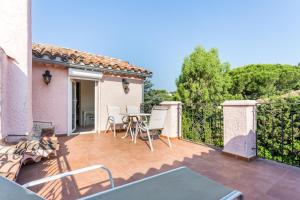 Balkón nebo terasa v ubytování Hotel Villa Des Anges