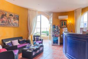 Posezení v ubytování Hotel Villa Des Anges