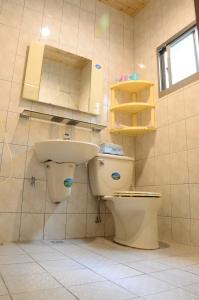 Koupelna v ubytování Jia Yuan Homestay + 37 fotografií