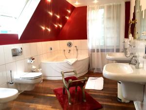 Koupelna v ubytování Lilis kleines Hotel