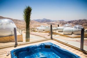 The swimming pool at or close to Petra Bubble Luxotel