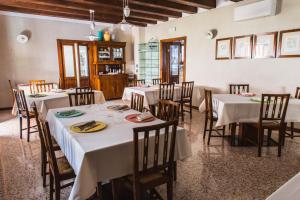 Restaurace v ubytování Locanda Solagna