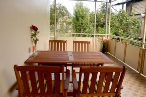 Svalir eða verönd á Guest House Kartuli Suli