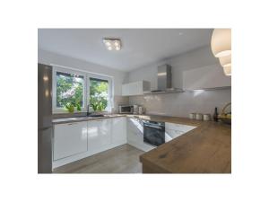 Η κουζίνα ή μικρή κουζίνα στο Villa Romi M