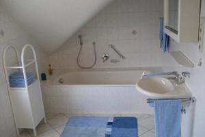 Koupelna v ubytování Ferienwohnung in der Vulkaneifel