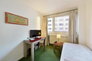 TV/Unterhaltungsangebot in der Unterkunft Hotel Neutor Express
