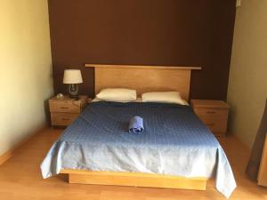 Postelja oz. postelje v sobi nastanitve Apartment Tamarinier Complexe