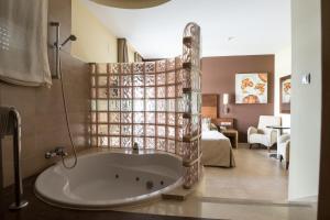 Łazienka w obiekcie Hotel Macami