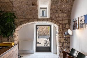 Ein Sitzbereich in der Unterkunft Di Lorenzi Albergo Diffuso