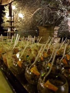 Vonkajšia záhrada v ubytovaní Riviera Hotel
