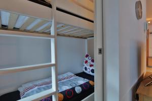 Postel nebo postele na pokoji v ubytování Ferienwohnung Steinmattstrasse